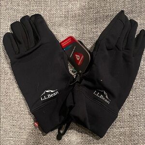 L.L. Bean Black Insulated Gloves